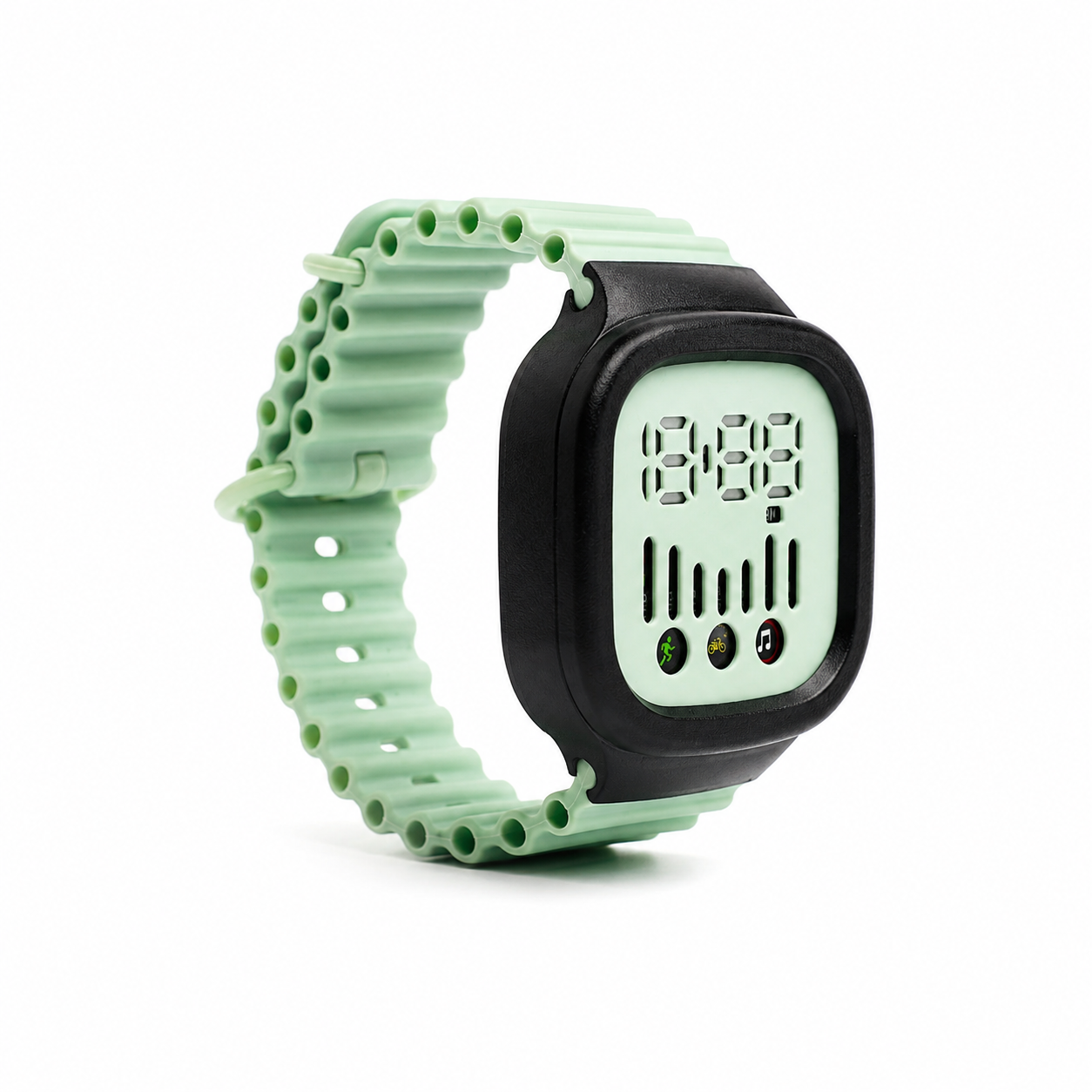 Zoviqa Kids Digital Sports Watch – Mint Green