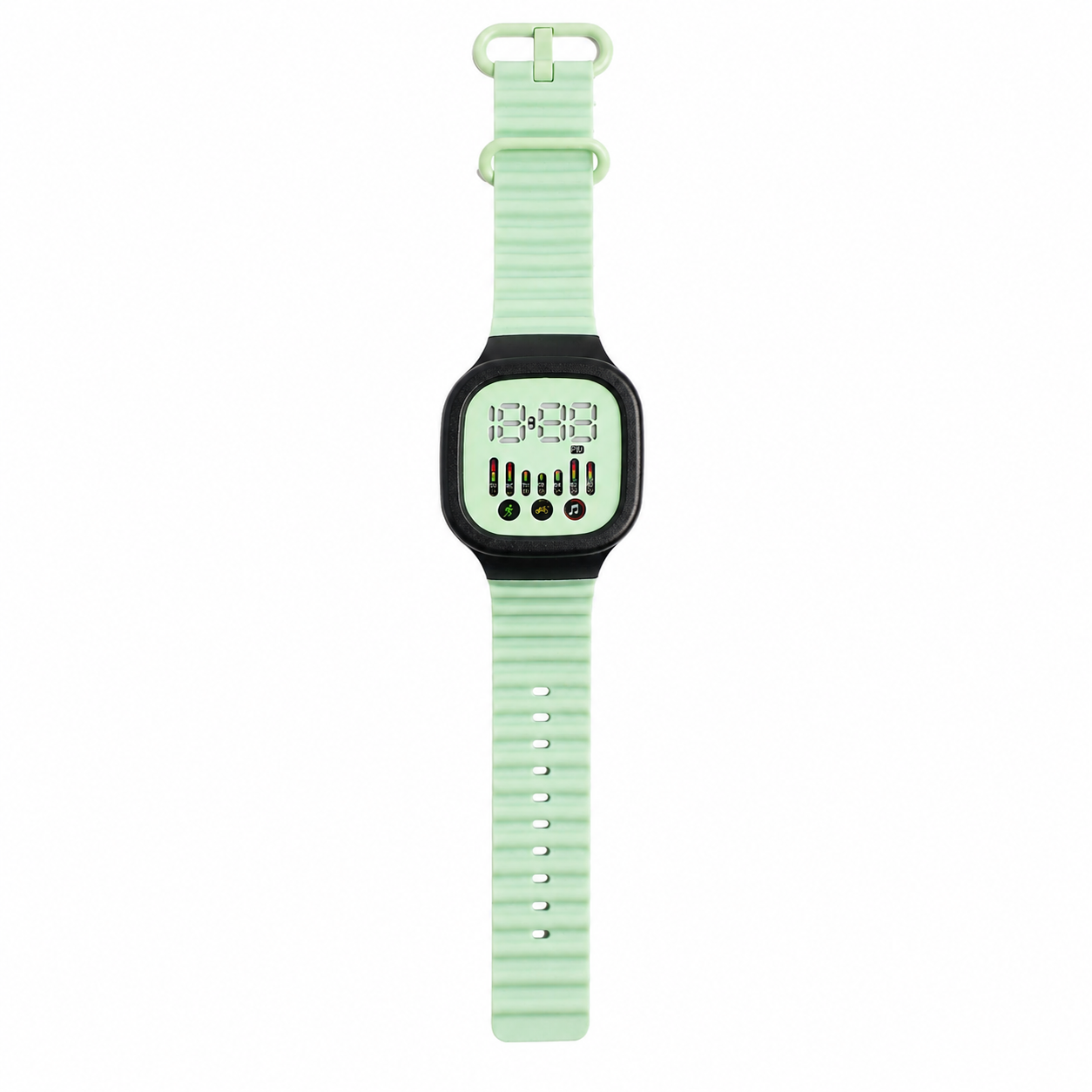 Zoviqa Kids Digital Sports Watch – Mint Green