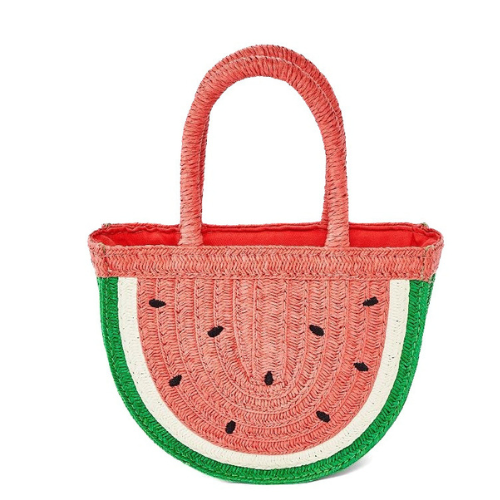 Zoviqa Kids Watermelon Woven Tote Bag