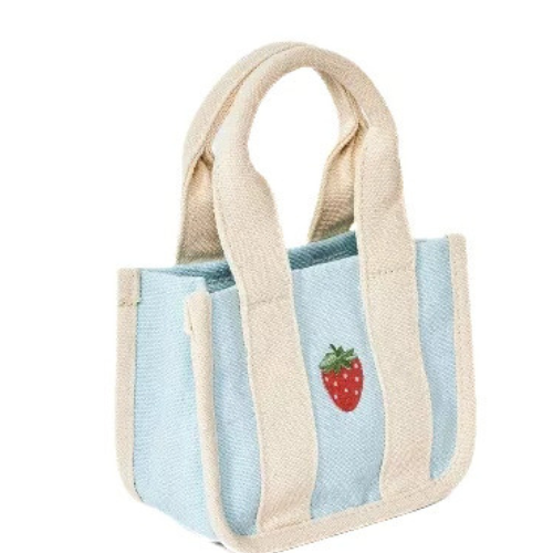 Zoviqa Kids Strawberry Mini Tote Bag